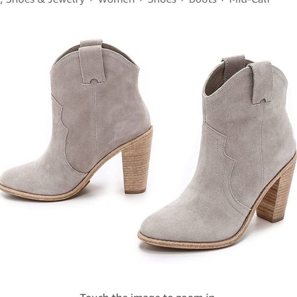 Joie Monte Ankle Boots in Sandstone Suede 36/6 - Picture 5 of 16